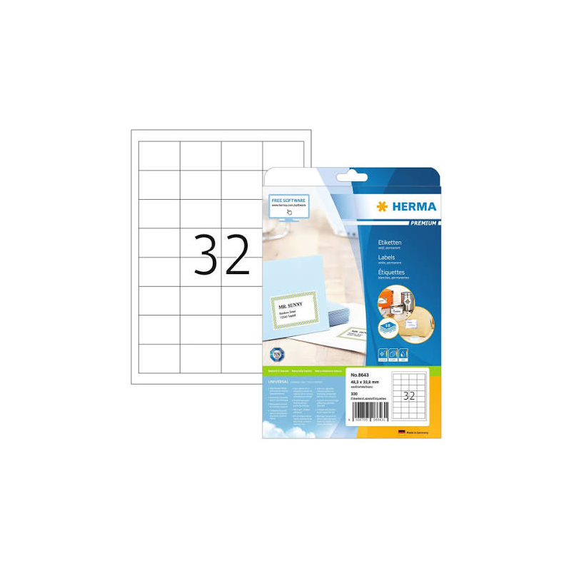 HERMA 8643