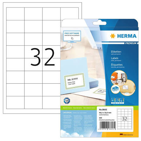 HERMA 8643