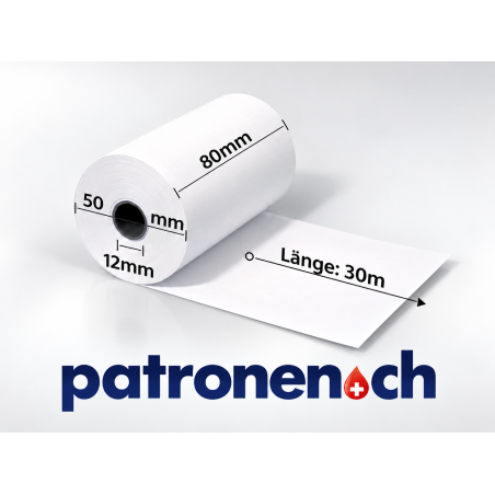 Thermorollen 80mmx30m (Bisphenol A-frei)