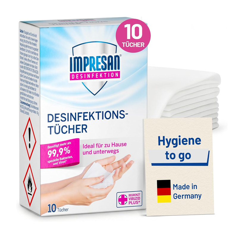 IMPRESAN Desinfektionstücher