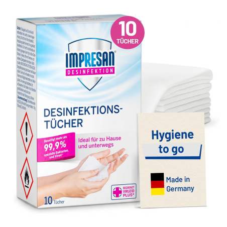 IMPRESAN Desinfektionstücher